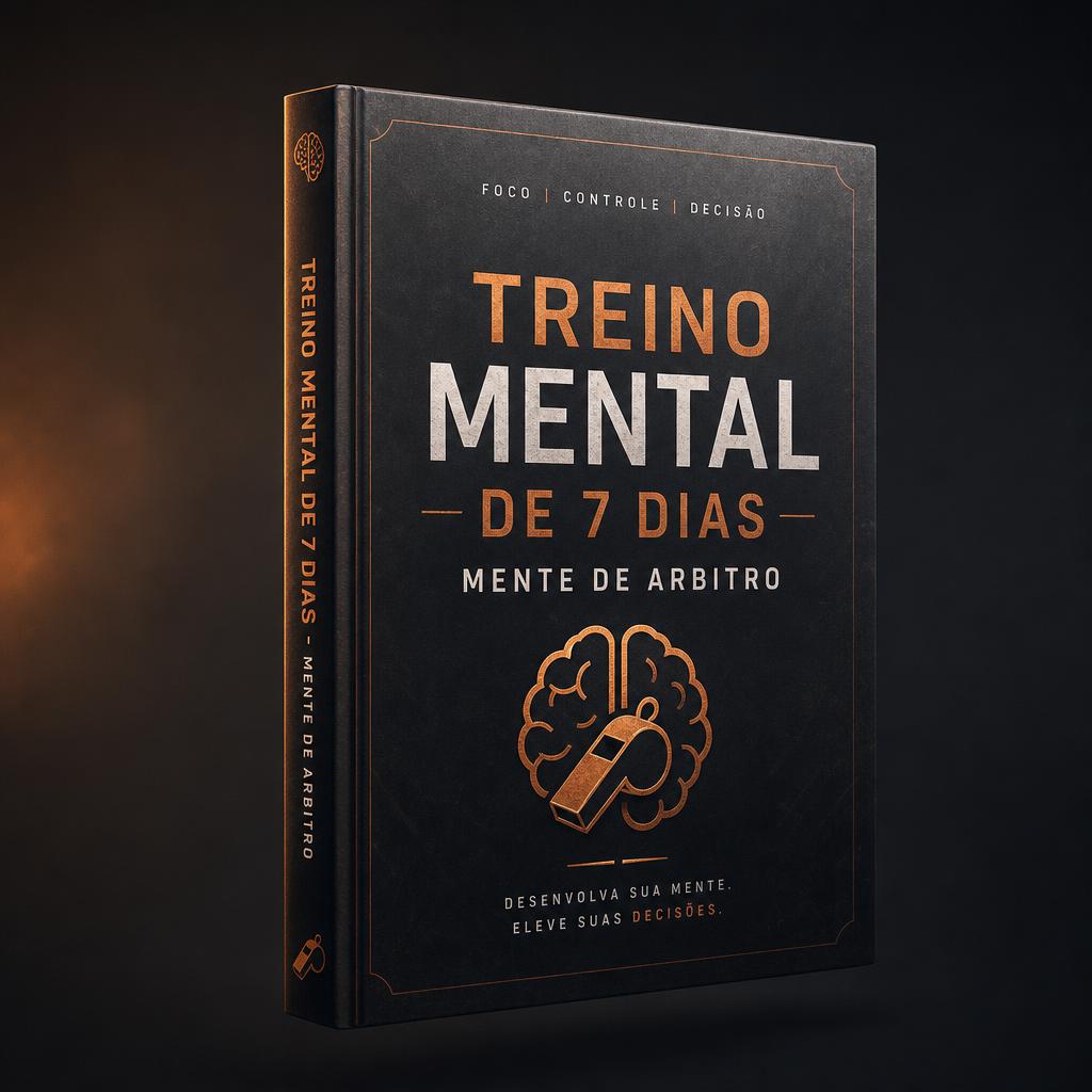 Treinamento Mente de Árbitro, 7 dias completos